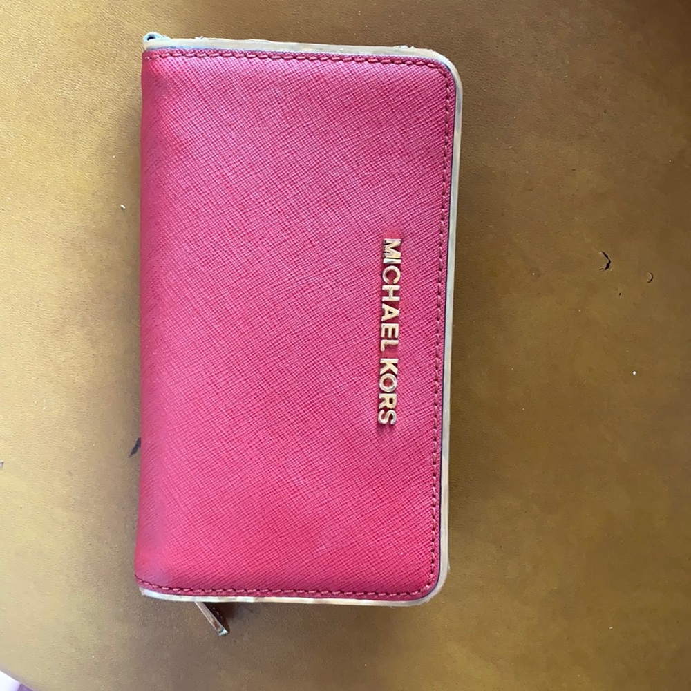 Michael Kors wristlet wallet